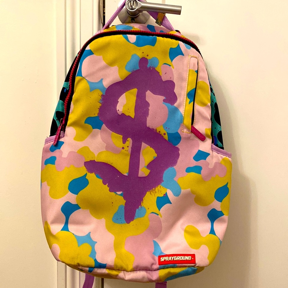 Sprayground limited edition bookbag -multicolored